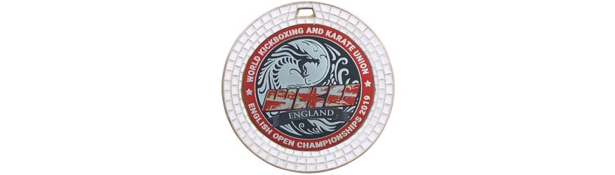 70MM WHITE GEMSTONE SPARKLE CUSTOM METAL PRINTED MEDAL - GOLD, SILVER OR BRONZE 70MM WHITE GEMSTONE SPARKLE CUSTOM METAL PRINTED MEDAL - GOLD, SILVER OR BRONZE